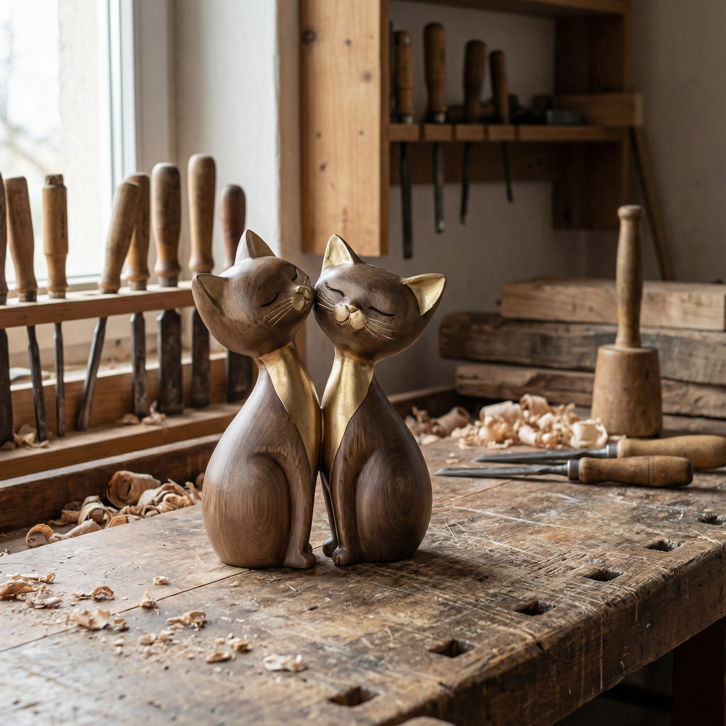 HändeDesOpas™ Handgefertigte Holzfiguren