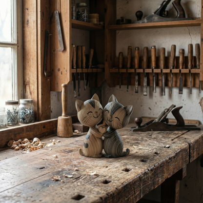 HändeDesOpas™ Handgefertigte Holzfiguren