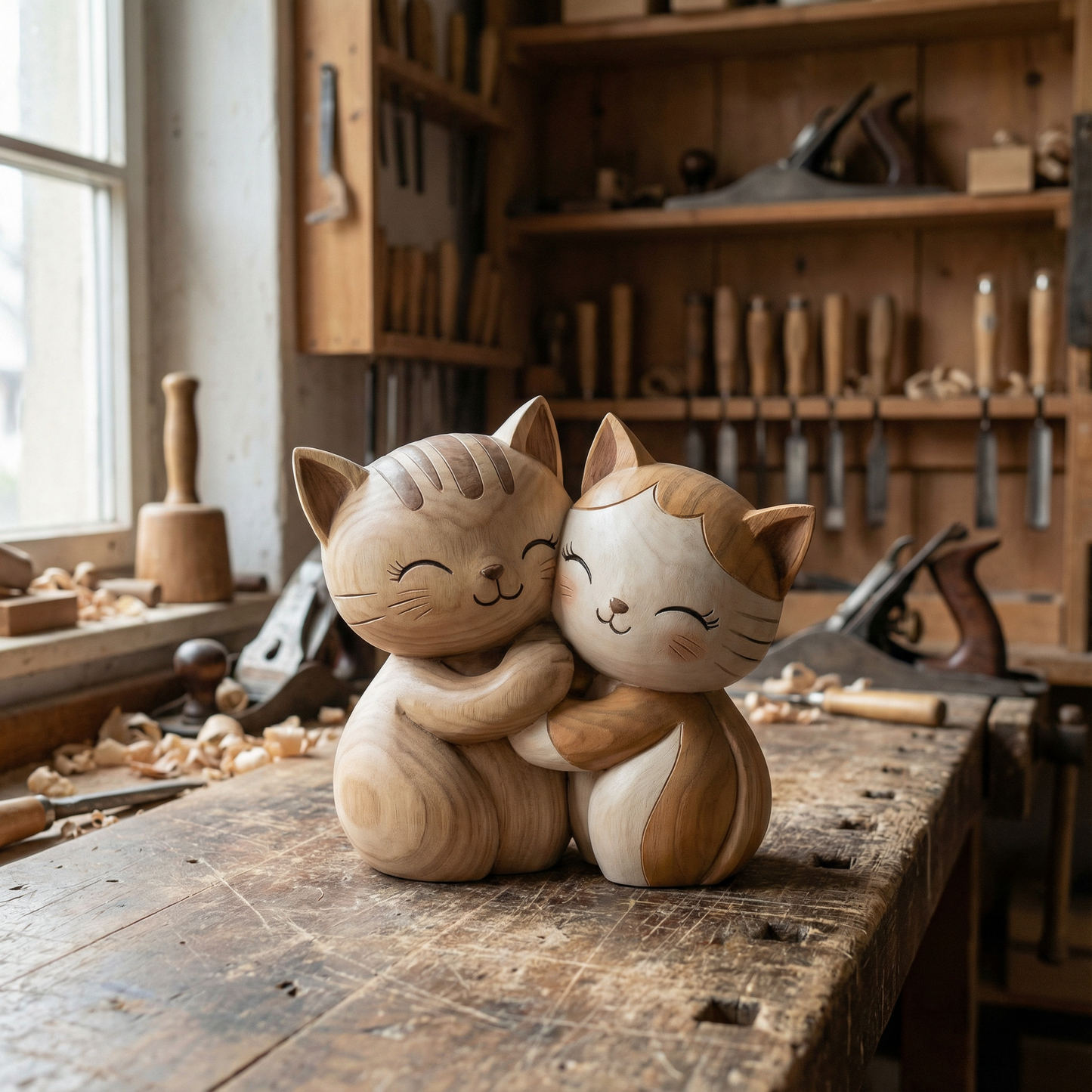 HändeDesOpas™ Handgefertigte Holzfiguren