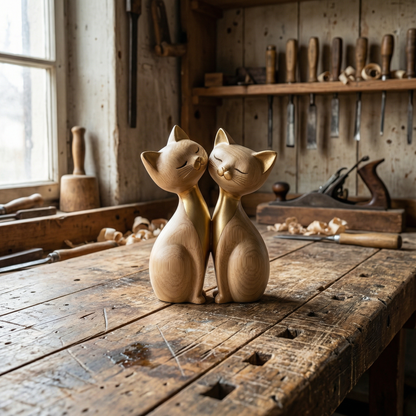 HändeDesOpas™ Handgefertigte Holzfiguren